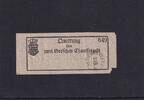 Altdeutschland, Sachsen, 2 Groschen Chausseegeld, Altschoenfels, -