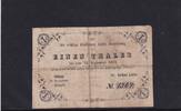 Altdeutschland, Anhalt-Cöthen, Einen Thaler Dr. Arthur Lutze Thaler, Auflage 1856, Auflage 1856 etwa 1600 Stück, -
