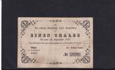 Altdeutschland, Anhalt-Cöthen, Einen Thaler Dr. Arthur Lutze Thaler, Auflage 1857, 700 Stück, -