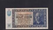 Slowakei 10 Kronen Perforation SPECIMEN, Serie: Nm 75, -