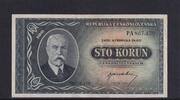 Tschechoslowakei, 100 Kronen Serie: PA, -