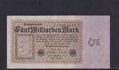 Weimarer Republik, Reichsbank, 5 Milliarden Mark Ro.112a, DEU-132a, Reichsdruck Serie: C, -
