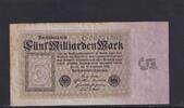 Weimarer Republik, Reichsbank, 5 Milliarden Mark Ro.112a, DEU-132a, Reichsdruck Serie: C, -