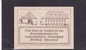 Deutschland, Sachsen, Postkarte als Baustein Weißbach-Zschopautal, Landeskirchliche Gemeinschaft, -