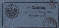 Altdeutschland, Sachsen-Anhalt, 4 Silbergroschen Wethau, Chausseegeld, -