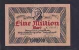 Deutsches Reich, Württembergische Notenbank, 1 Million Mark WTB-18, Stuttgart, Serie: K, -