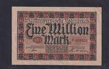 Deutsches Reich, Württembergische Notenbank, 1 Million Mark WTB-17, Stuttgart, Serie: P, -