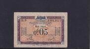 Weimarer Republik, Besetztes Rheinland, 0,05 Francs Französisch-Belgische Eisenbahnverwaltung, Serie: B.9, -