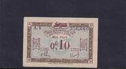 Weimarer Republik, Besetztes Rheinland, 0,10 Francs Französisch-Belgische Eisenbahnverwaltung, Serie: A.4, -