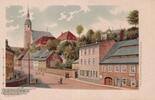 Deutsches Reich, Sachsen, Ansichtskarte Zschopau, Kirche, -