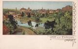 Deutsches Reich, Sachsen, Ansichtskarte Zschopau, Stadtansicht, -