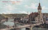 Deutsches Reich, Sachsen, Ansichtskarte Waldheim, Rathaus, -