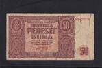 Kroatien, Slowenien, 50 Kuna -
