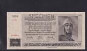 Deutsches Reich, Drittes Reich, 5000 Kronen Ro.568b, ZWK-23b, mit Perforation SPECIMEN, -