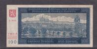 Deutsches Reich, Drittes Reich, 100 Kronen Ro.560g, ZWK-12c, II. Auflage, Serie: Gb, rot, -