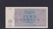 Deutsches Reich, Drittes Reich, 10 Kronen Ghetto Theresienstadt, -