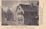 Deutsches Reich, Württemberg, Ansichtskarte Marbach am Neckar, Schillers Geburtshaus, -