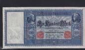 Kaiserreich, Reichsbanknote, 100 Mark Ro.35, DEU-32, festes Papier, -