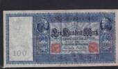 Deutsches Reich, Kaiserreich, 100 Mark festes Papier, -