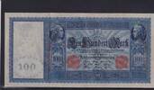 Deutsches Reich, Kaiserreich, 100 Mark Papier weiß, Serie: G, -