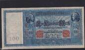 Deutsches Reich, Kaiserreich, 100 Mark Papier weiß, Serie: F, -