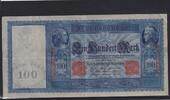Deutsches Reich, Kaiserreich, 100 Mark Papier weiß, Serie: G, -