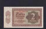Deutschland, DDR, 2 Mark 1948 Ro.341e, DDR-3b, KN 7 stellig, Serie: BO, ... 5,99 EUR prix TTC + 7,00 EUR frais d'envoi