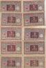 Deutsches Reich, Weimarer Republik,, 2 Mark Lot 10 Stück Reichsbanknoten gebraucht, -