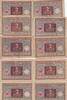 Deutsches Reich, Weimarer Republik,, 2 Mark Lot 10 Stück Reichsbanknoten gebraucht, -