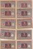 Deutsches Reich, Weimarer Republik,, 2 Mark Lot 10 Stück Reichsbanknoten gebraucht, -