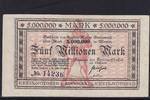 Deutsches Reich, Westpreußen, 5 Millionen Mark Flatow Grenzmark, -