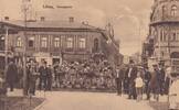 Lettland Ansichtskarte Libau, Rosenplatz, -
