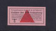 Deutsches Reich, Drittes Reich, 10 Reichspfennig Ro.516, DWM-21, Kriegsgefangenenlager, -