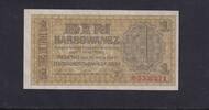 Deutsches Reich, Drittes Reich, Ukraine, 1 Karbowanez Ro.591, ZWK-47, Zentralnotenbank Ukraine, -