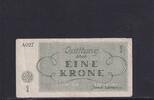 Deutsches Reich, Drittes Reich, 1 Krone Ghetto Theresienstadt, -