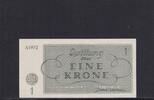 Deutsches Reich, Drittes Reich, 1 Krone Ghetto Theresienstadt, -