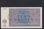 Deutsches Reich, Drittes Reich, 10 Kronen Ghetto Theresienstadt, Serie: A 001, -