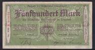 Sachsen 500 Mark Sächsische Staatsbank Dresden, -