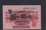 Deutsches Reich, Kaiserreich, 2 Mark Ro.52c, DEU-60, Zweite Kriegsausgabe, mit Unterdruck, Siegel rot, -