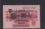 Deutsches Reich, Kaiserreich, 2 Mark Ro.52c, DEU-60, Zweite Kriegsausgabe, mit Unterdruck, Siegel rot, -