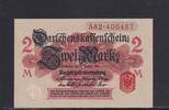 Deutsches Reich, Kaiserreich, 2 Mark Ro.52b, DEU-59b, Erste Kriegsausgabe, ohne Unterdruck, Siegel rot, -