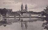 Schlesien Ansichtskarte, Grüssau, -