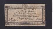 Sachsen 1 Reichs-Thaler ausgegeben 1812, mit preußischem Trockenstempel, -