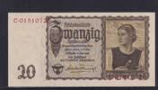 Deutsches Reich, Drittes Reich, 20 Reichsmark Ro.178, DEU-215, Serie: C, -