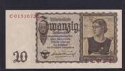 Deutsches Reich, Drittes Reich, 20 Reichsmark Ro.178, DEU-215, Serie: C, -