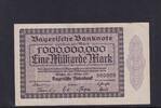 Bayern, 1 Milliarde Mark Bayerische Notenbank München, -