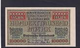Bayern, 100000 Mark Bayerische Notenbank München, -