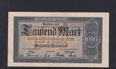Bayern, 1000 Mark Bayerische Notenbank München, KN 6 stellig, Serie: DD, -