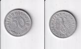 Deutsches Reich, Drittes Reich, 50 Reichspfennig 1941 A TTB Alu,