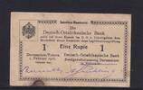 Deutsche Kolonien, Deutsch-Ostafrika, 1 Rupie Ro.928m, DOA-30a, Serie: S2, Wz. eine Zeile,...MAL, -